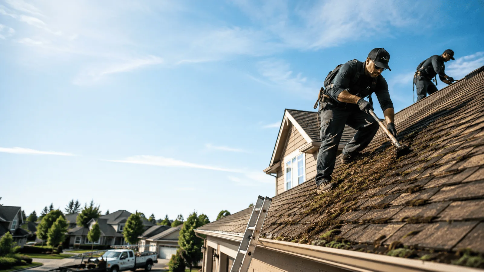 Roof Moss Removal in Mercer, ND near me